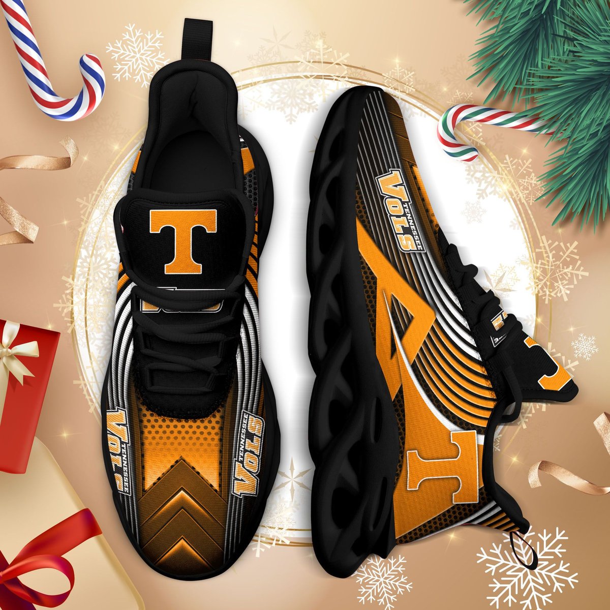 Tennessee Volunteers Ncaa2-max Soul Sneakers For This Season Tu26838 Perfect Choice Sport Beautiful Printing For Men Women