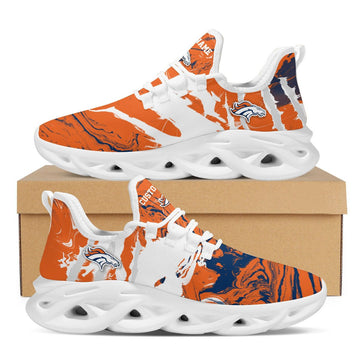 Denver Broncosamerican Football Team Trending Custom Personalized With Name Max Soul Clunky Sneaker Shoes For Men Women For Men Women