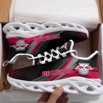 Rb Leipzig Triangle Custom Personalized Max Soul Sneakers Running Sports Shoes For Men Women Football Fan Football Fan For Men Women