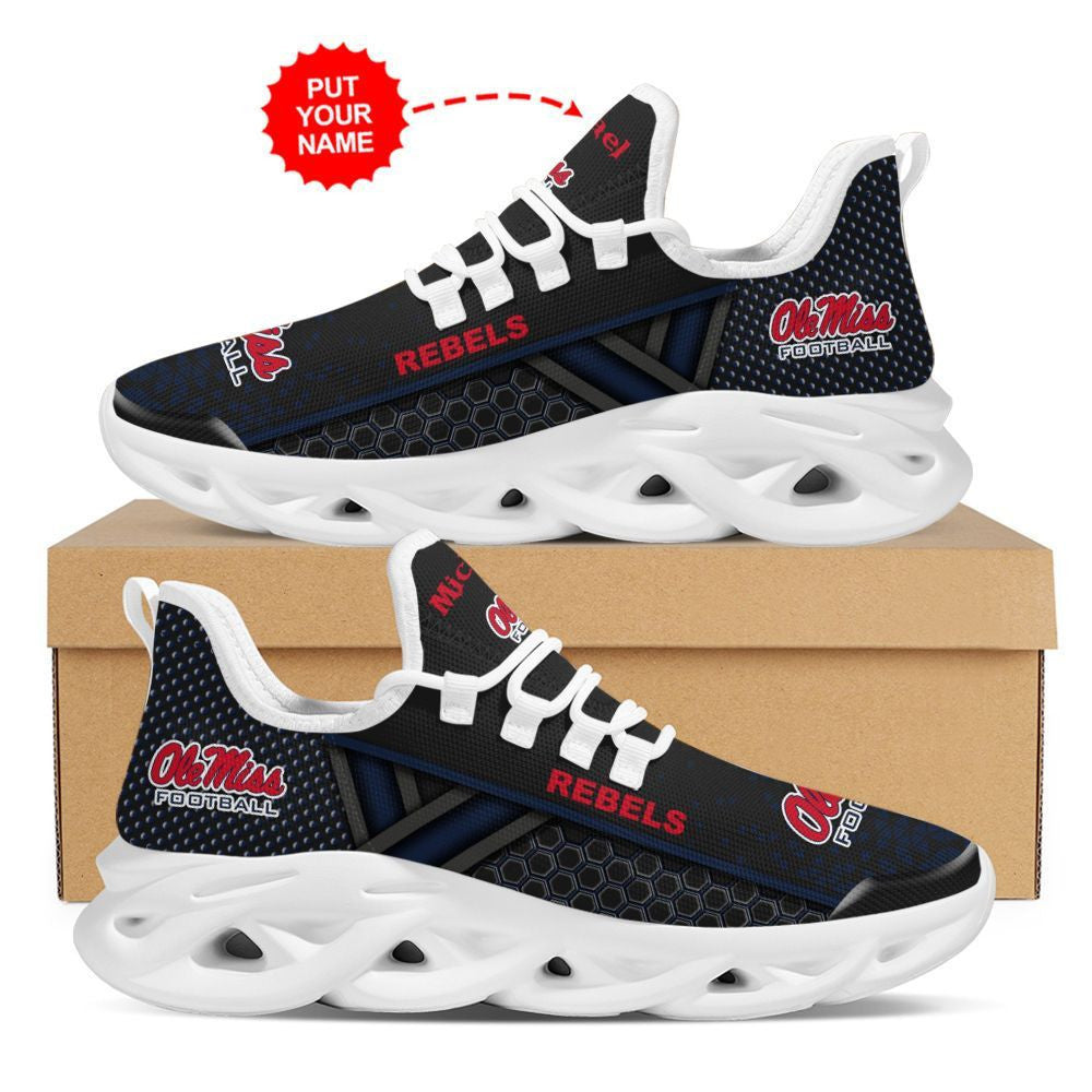 Ole Miss Rebels Shoes Max Soul Luxury 2 Custom Name 05 M3rtt0265 For Men Women
