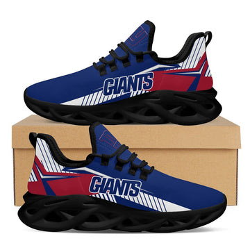 New York Giants Max Soul Shoes American Football Running Sports Sneakers Shoes For Men Women Full Size For Men Women