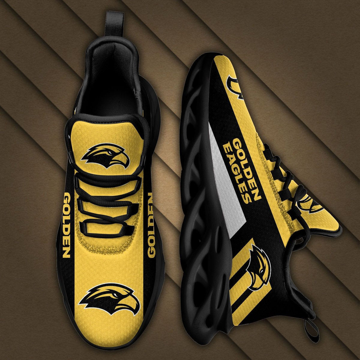 Southern Miss Golden Eagles Max Soul Sneakers Running Sports Shoes For Men Women For Men Women