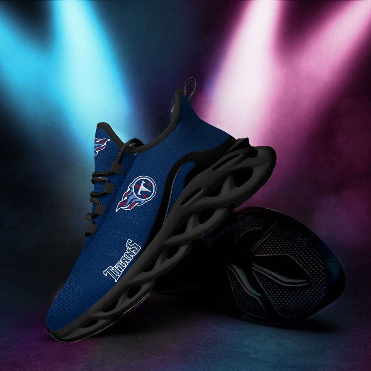 Tennessee Titans New Trending D Printed Max Soul Clunky Sneaker Shoes For Men Women