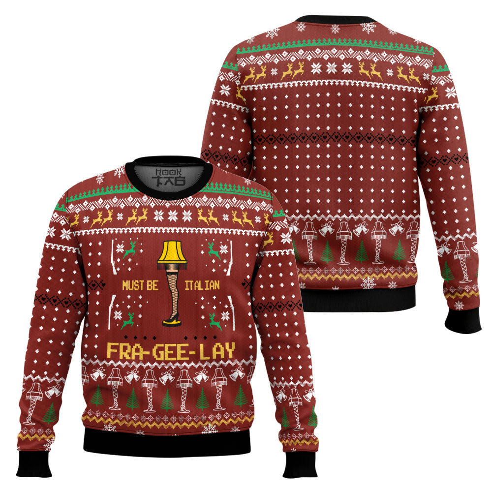 A Christmas Story Must Be Italian Fra Gee Lay Ugly Christmas Sweater