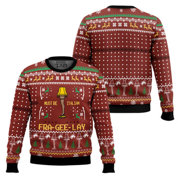 A Christmas Story Must Be Italian Fra Gee Lay Ugly Christmas Sweater