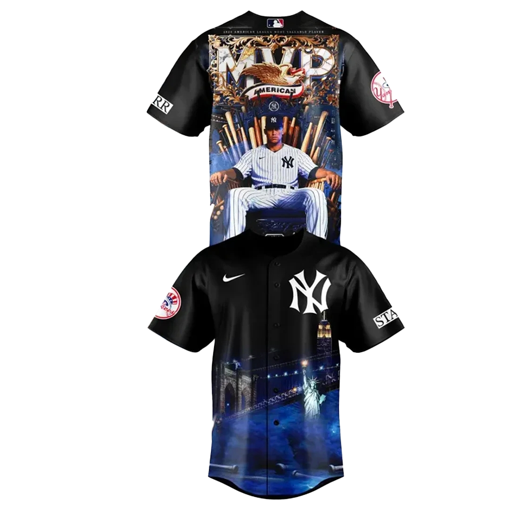 Aaron Judge Mvp 2025 Baseball Jersey