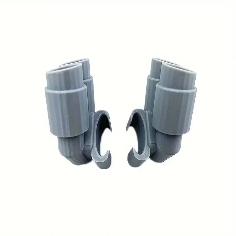 1pair Twin muffler exhaust For Crocs Noticeable Shoe Charm Accessories
