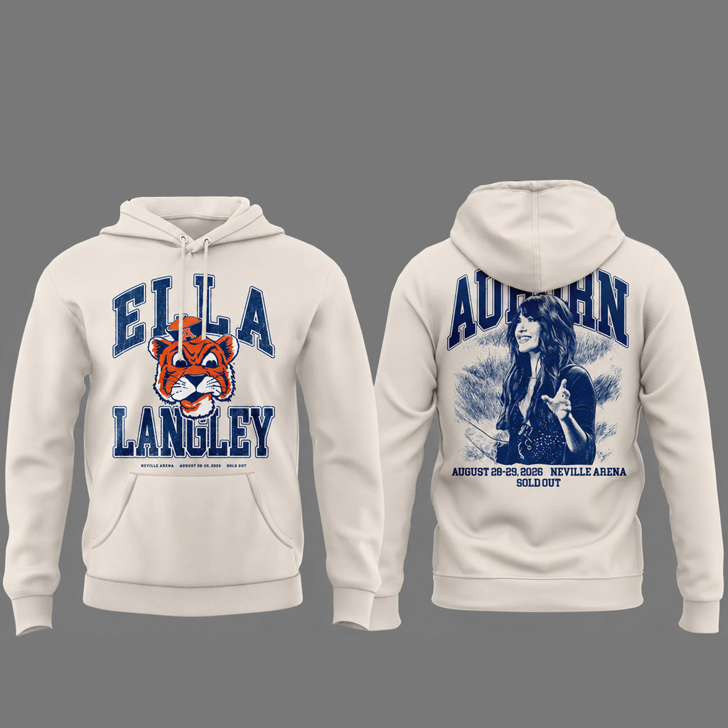 Auburn Tigers x Ella Langley The Dandelion Tour 2026 Graphic Shirt for College Football and Country Music Fans