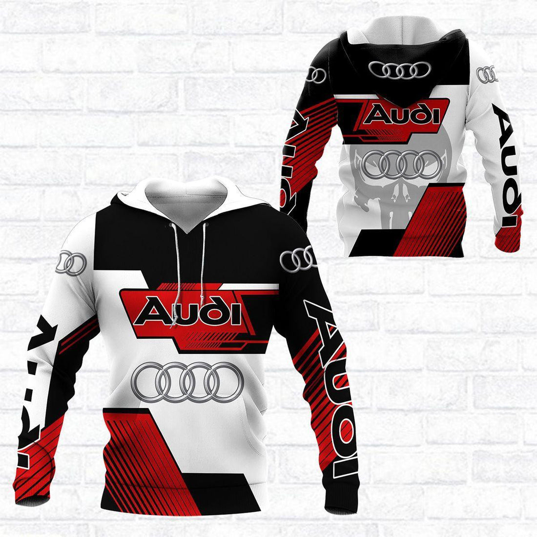 Audi Shirt Fan Gift 453, Stylist Unisex 3d Hoodie Zip Hoodie