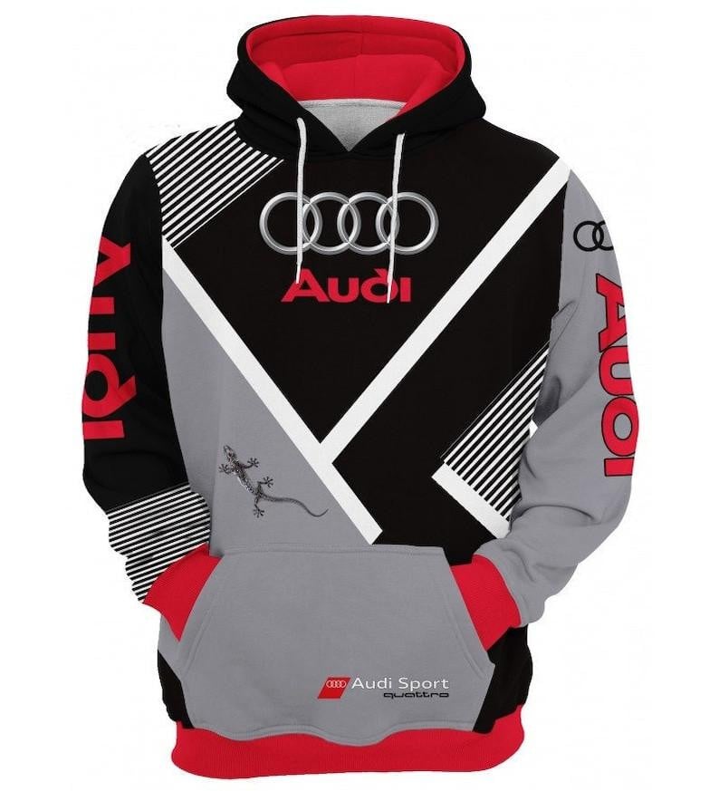 Audi Sport Quatiro All Over Print Hoodie 369
