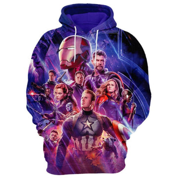 Avengers Limited Edition 3d Hoodie Zip Hoodie