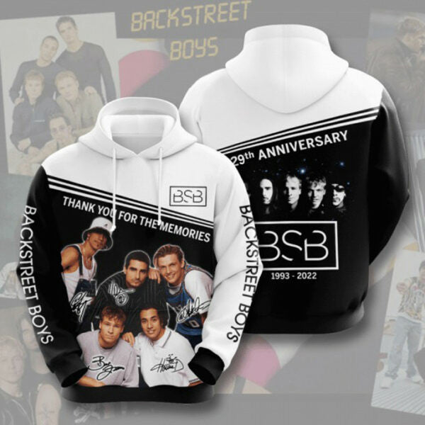 Backstreet Boys 29 Anniversary 1993 2022 Fan Gift, Backstreet Boys Band Aop Hoodie 1588