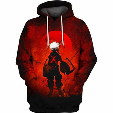 Bakugo Katsuki My Hero Academia Over Print 3d Hoodie Zip Hoodie