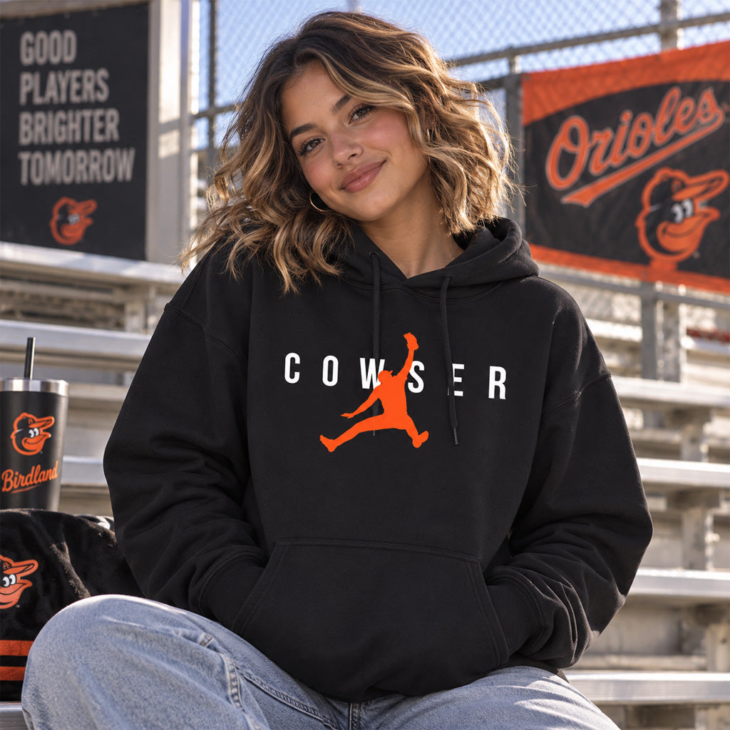 Baltimore Orioles Colton Cowser When Cows Fly Graphic Shirt for Baseball Fans