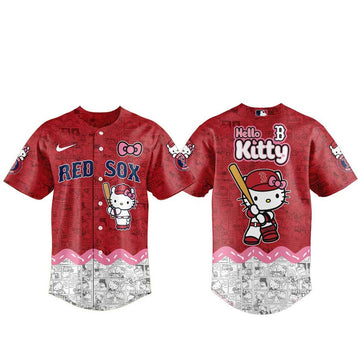 Boston Red Sox Hello Kitty 2026 Homerun Charm Baseball Jersey