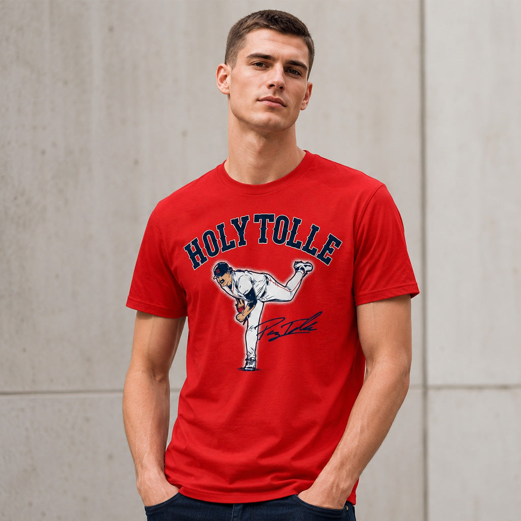 Boston Red Sox Payton Tolle Holy Tolle Graphic Shirt for Baseball Fans