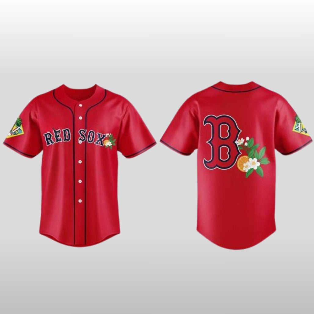 Boston Red Sox Spring Training Camp 2026 Baseball Jersey