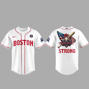 Boston Red Sox Strong 2026 Baseball Jersey