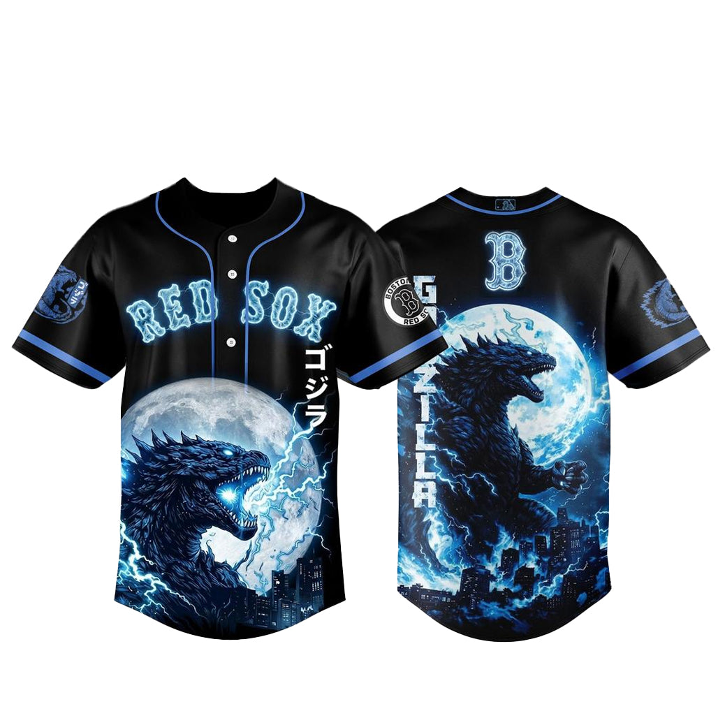 Boston Red Sox x Godzilla Legendary 2026 Baseball Jersey