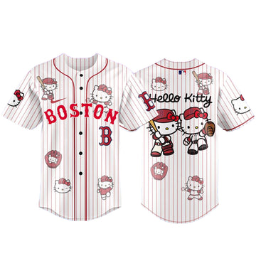 Boston Red Sox x Hello Kitty 2026 Baseball Jersey