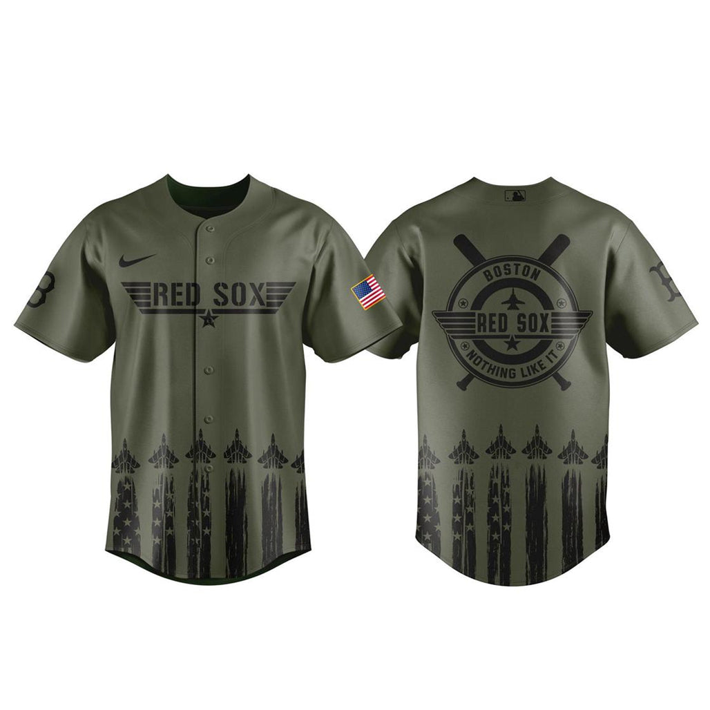 Boston Red Sox x Top Gun Night 2026 Baseball Jersey