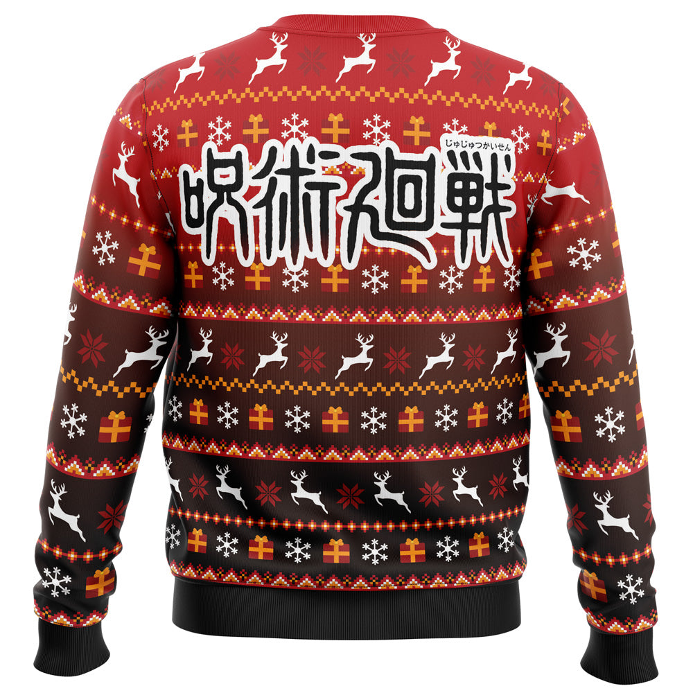 Bottons Symbol Jujutsu Kaisen Ugly Christmas Sweater