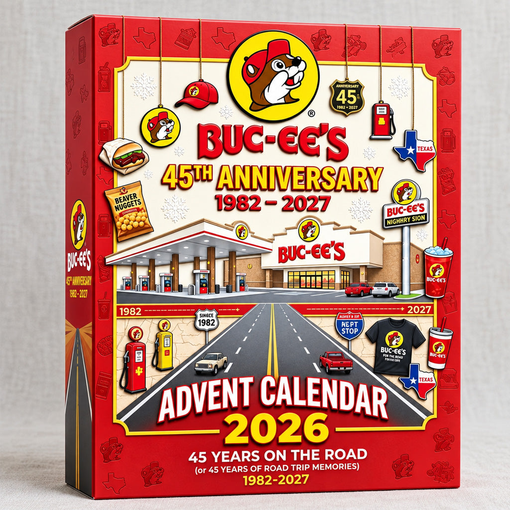 Buc-ee’s 45th Anniversary 2026 Advent Calendar for Buc-ee’s Fans