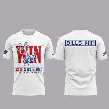 Buffalo Bills 2026 Win vs Houston Texans Graphic Shirt for Football Fans