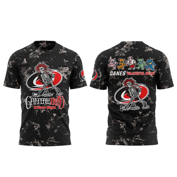 Carolina Hurricanes Grateful Dead Night 2026 Graphic Shirt for Hockey Fans