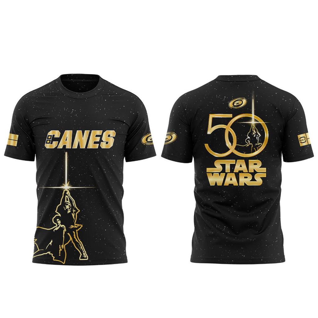 Carolina Hurricanes Star Wars 2026 Graphic Shirt for Hockey Fans
