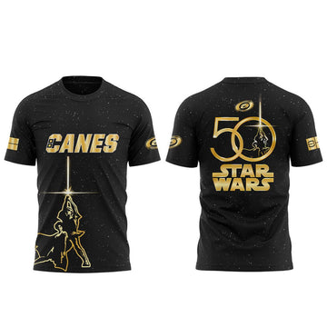 Carolina Hurricanes Star Wars 2026 Graphic Shirt for Hockey Fans