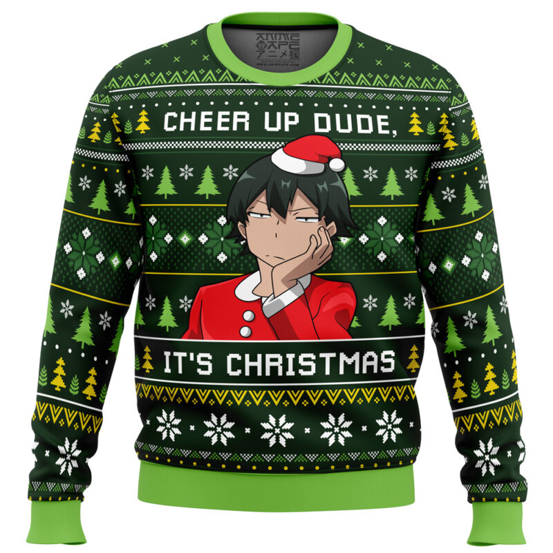 Cheer Up Dude My Teen Romantic Comedy SNAFU Ugly Christmas Sweater