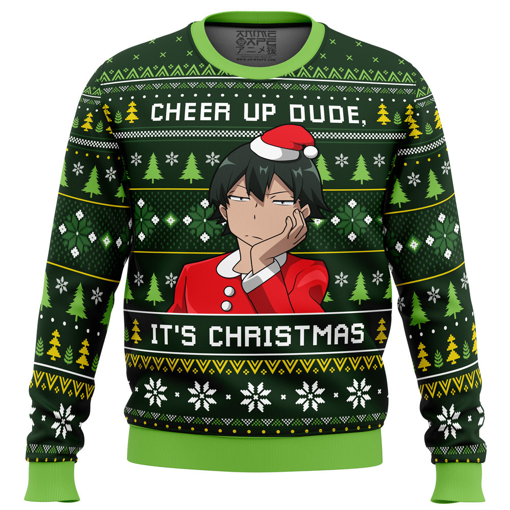 Cheer Up Dude My Teen Romantic Comedy SNAFU Ugly Christmas Sweater