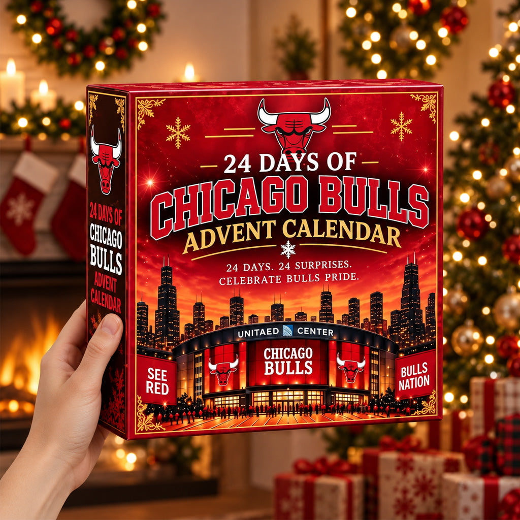 Chicago Bulls Christmas 2026 Advent Calendar for Basketball Fans