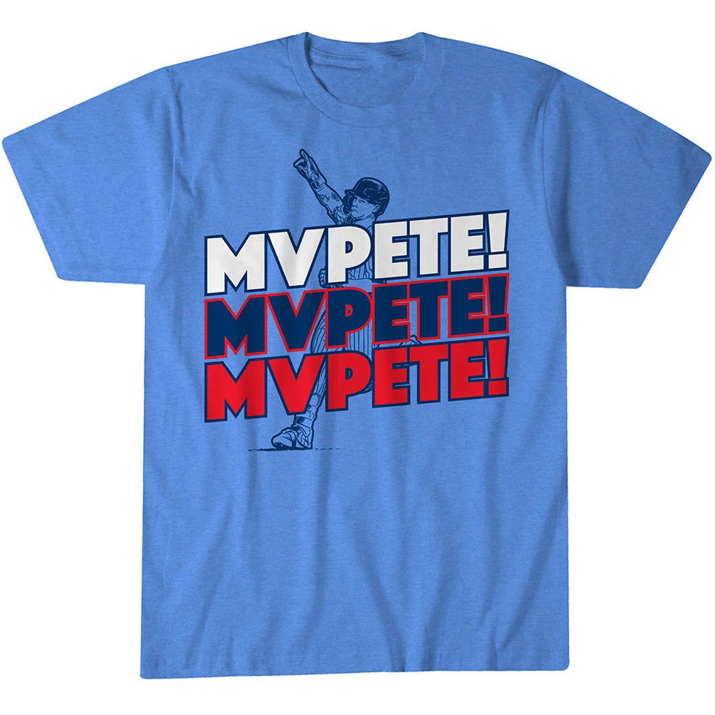Chicago Cubs Pete Crow-Armstrong MVPete Chant Graphic Shirt for Baseball Fans
