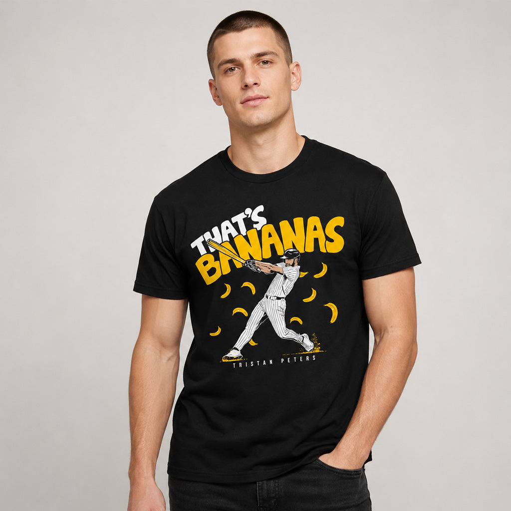 Chicago White Sox Tristan Peters That's Bananas Graphic Shirt for Baseball Fans