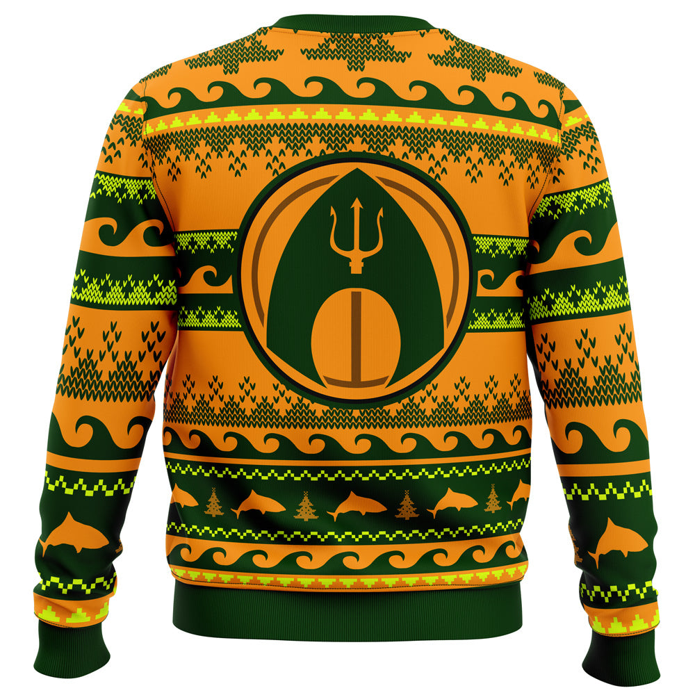 Christmas Aquaman DC Comics Ugly Christmas Sweater