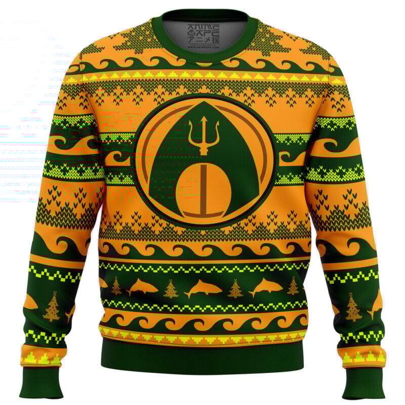 Christmas Aquaman DC Comics Ugly Christmas Sweater