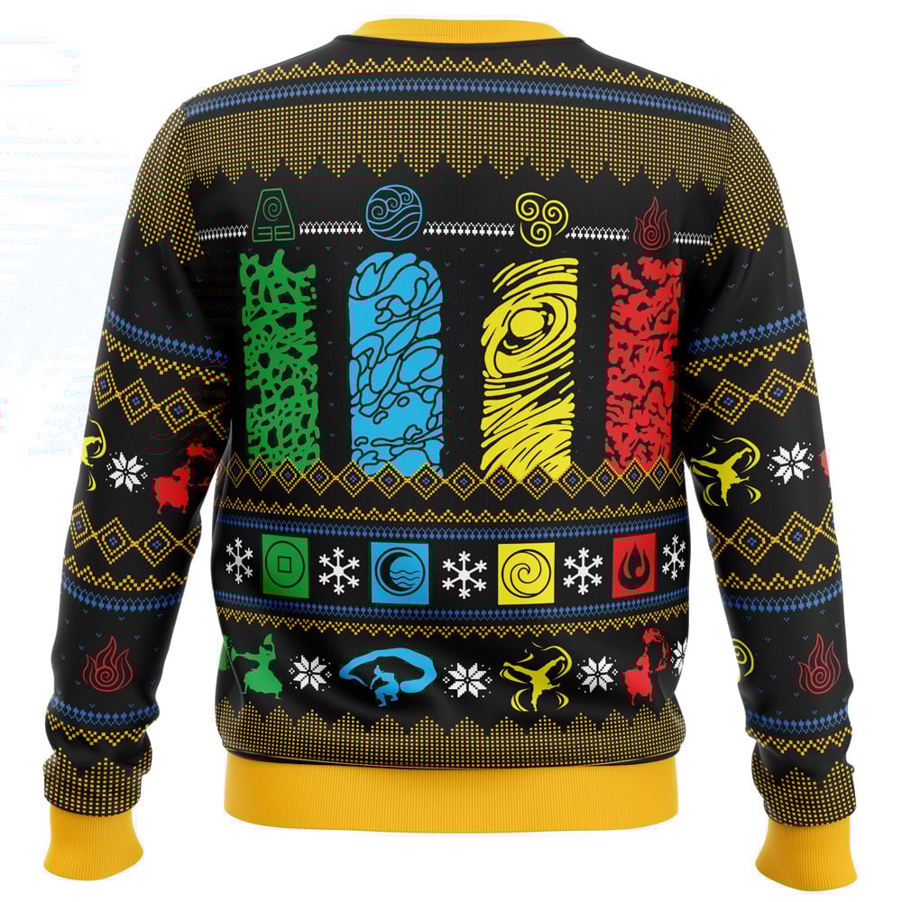 Christmas Avatar Last Airbender Ugly Christmas Sweater