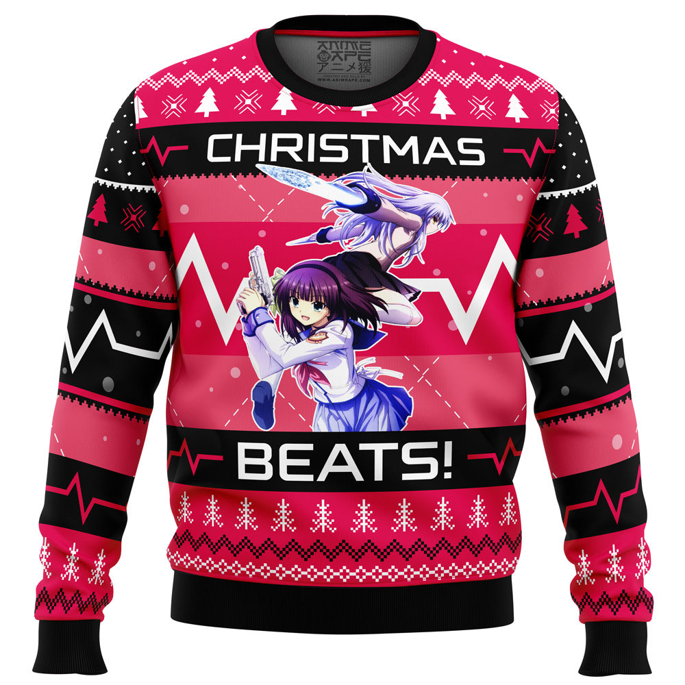 Christmas Beats Angle Beats Ugly Christmas Sweater