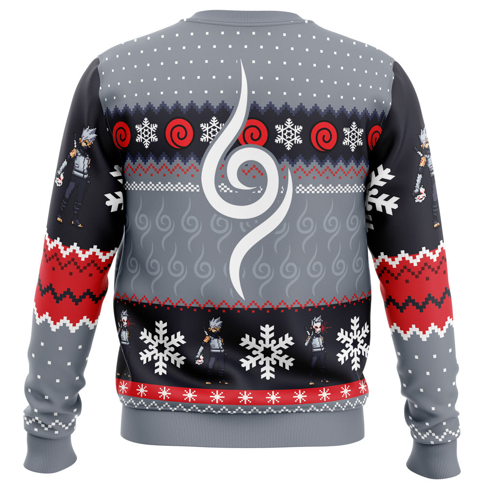 Christmas Chibi Anbu Kakashi Hatake Shippuden Christmas Sweater