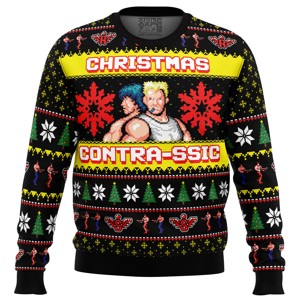 Christmas Contrassic Contra Ugly Christmas Sweater