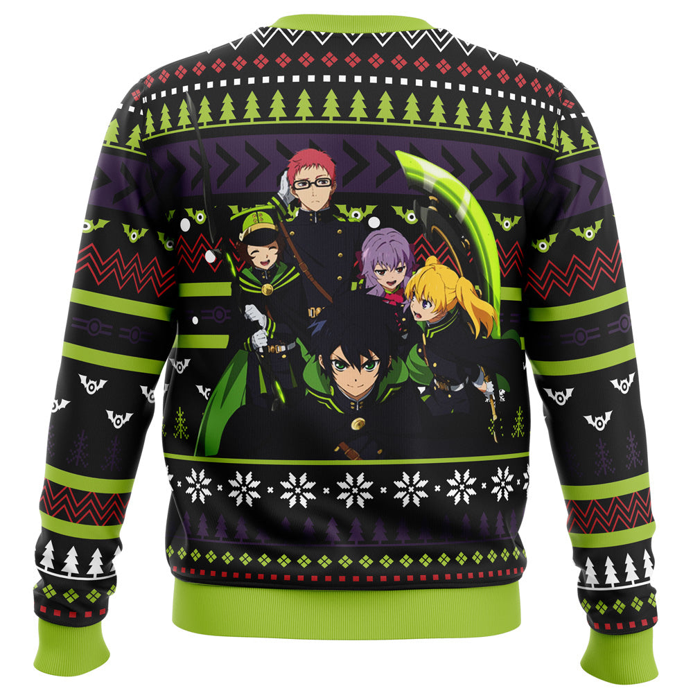 Christmas Demon Army Seraph of the End Ugly Christmas Sweater