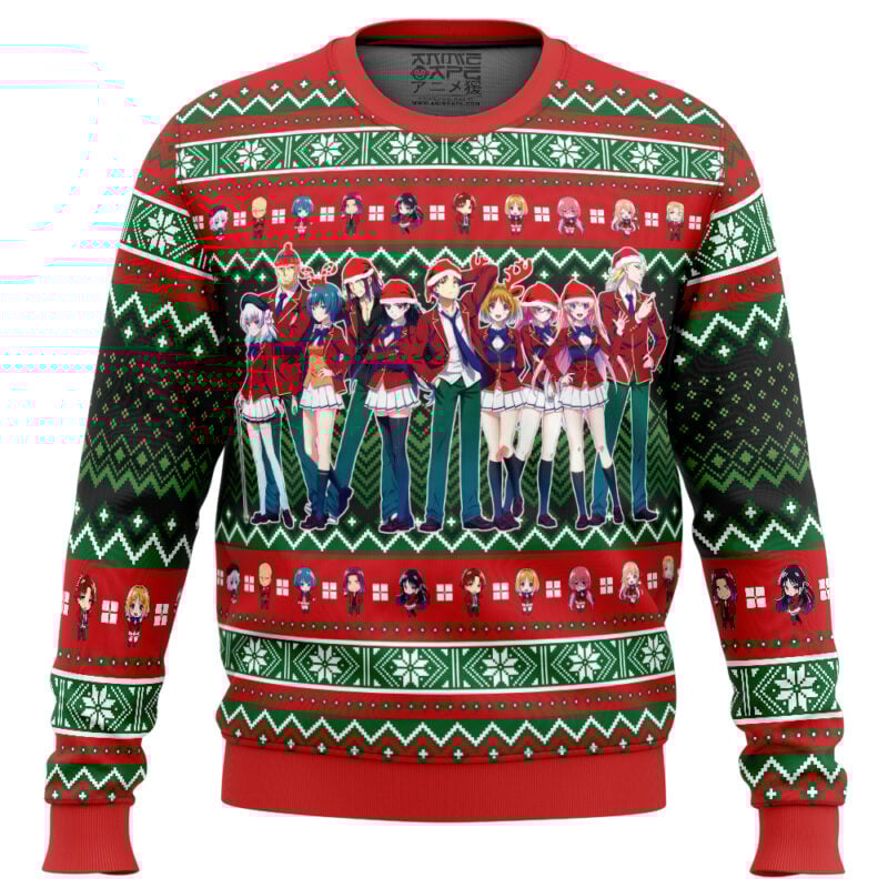 Christmas Elite Student Classroom of the Elite Ugly Christmas Sweaters