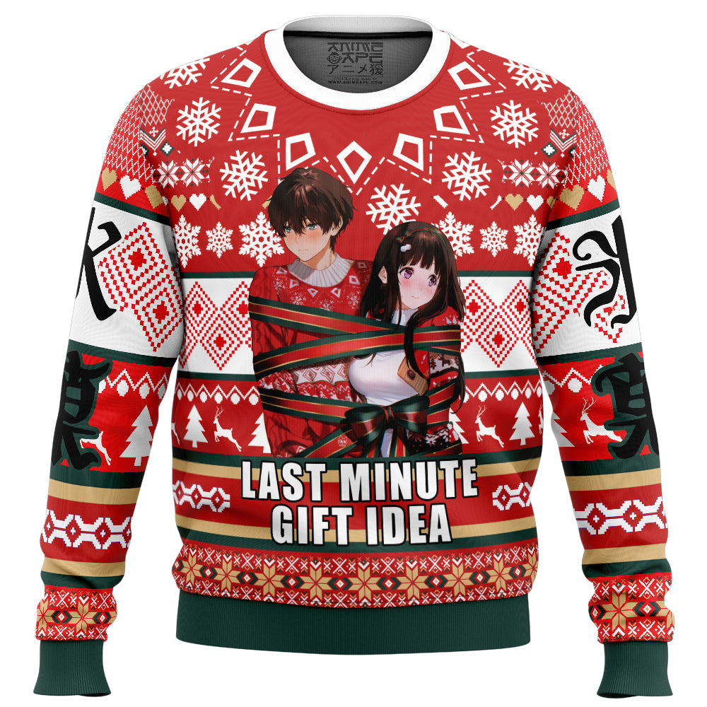 Christmas Gift Couple Hyouka Ugly Christmas Sweater