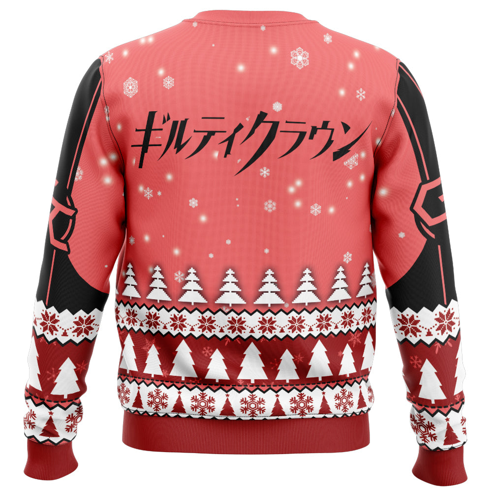 Christmas Girls Guilty Crown Ugly Christmas Sweaters