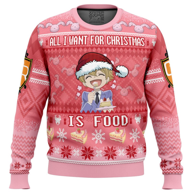 Christmas Mitsukuni Quran High School Host Club Ugly Christmas Sweaters
