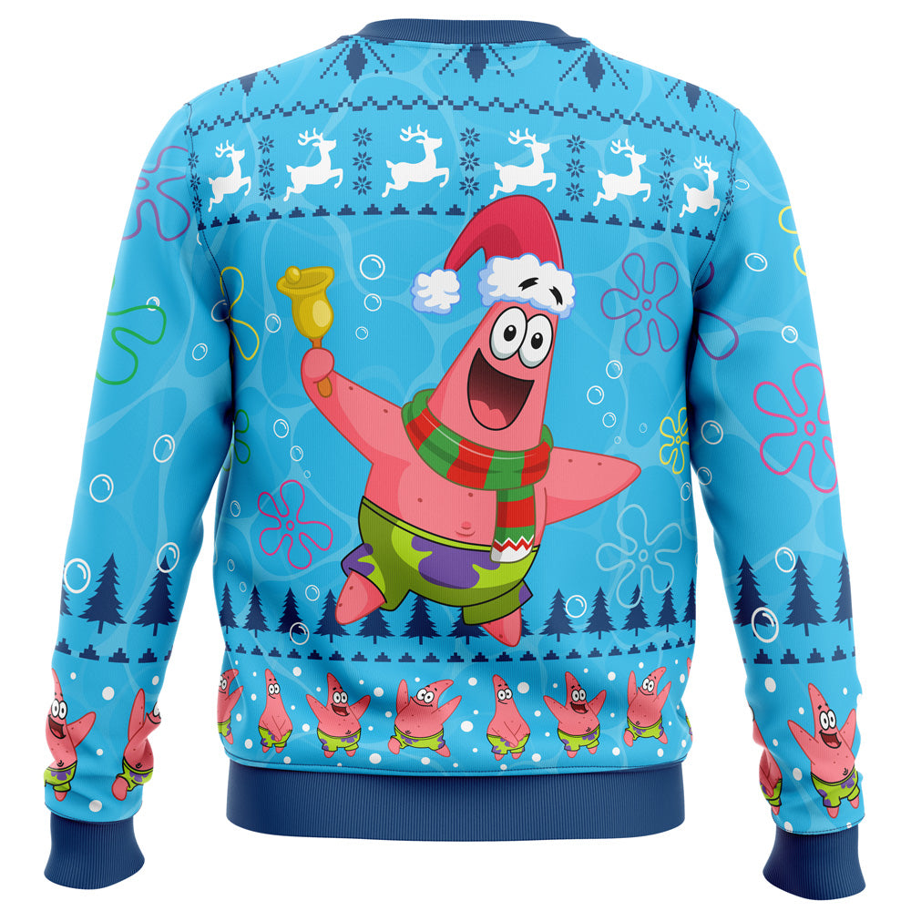 Christmas Patrick Sponge Bob Ugly Christmas Sweater