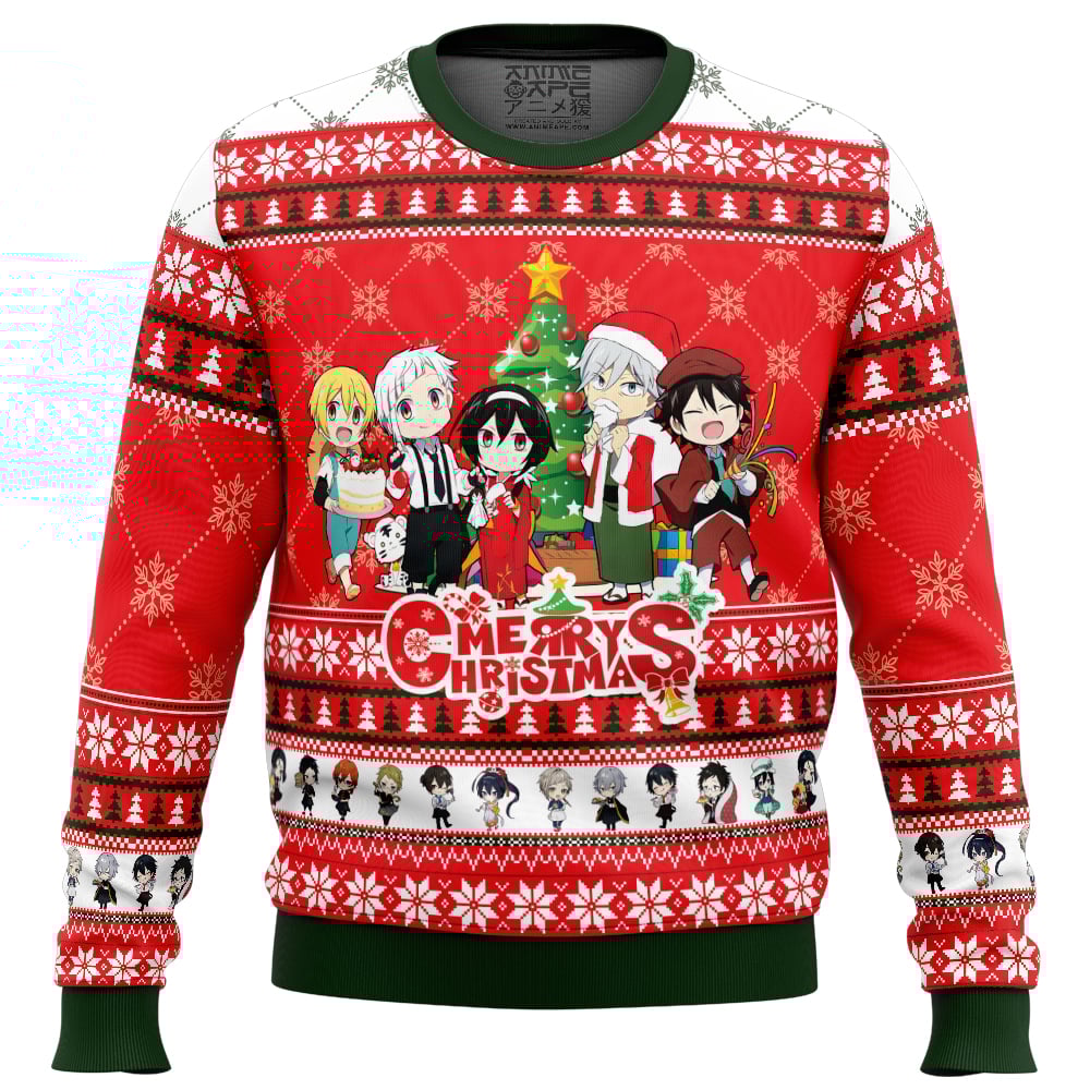 Christmas Power House Bungou Stray Dogs Ugly Christmas Sweater