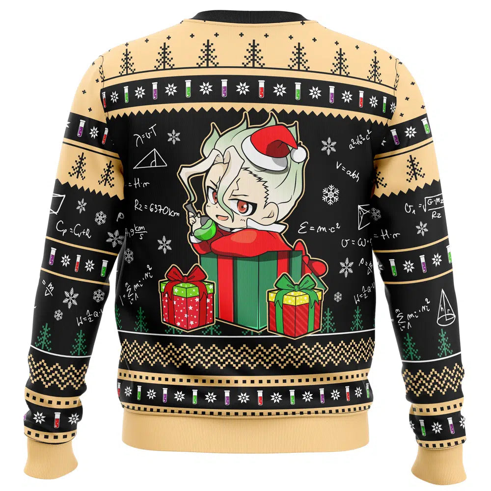 Christmas Senkuu Dr Stone Ugly Christmas Sweater